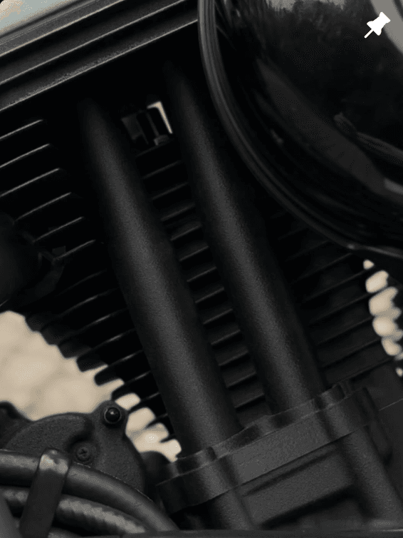 Harley Pushrod Cover