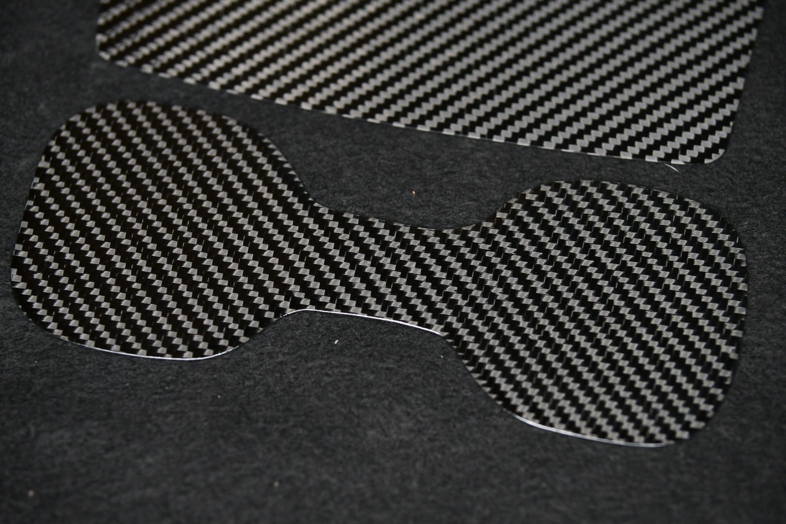 Hyundai i30 N Carbon Fiber Cupholder Inlet 3
