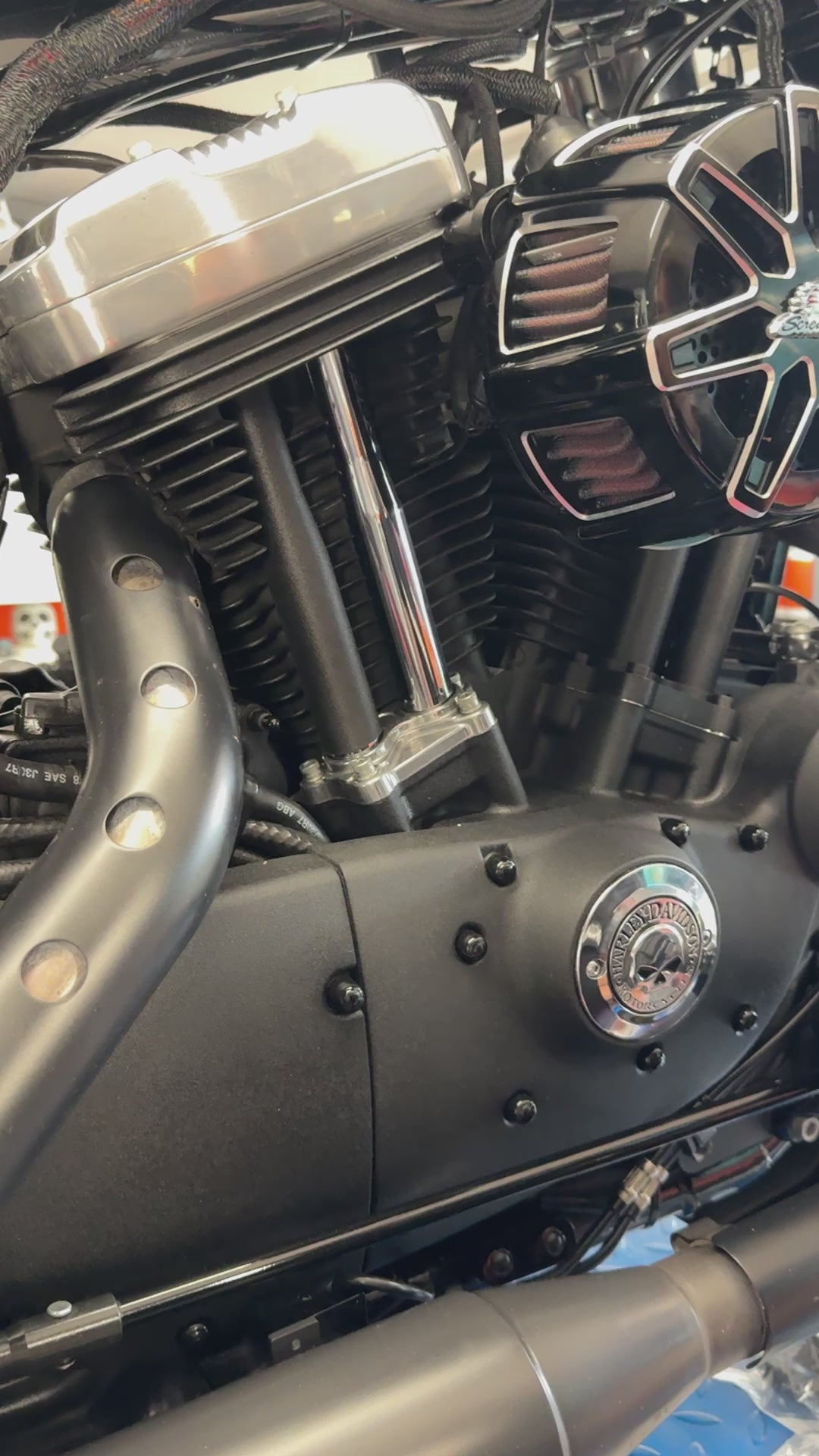 TSX Engineering Push Rod Cover - Harley Customizing